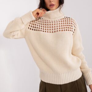 Rollkragenpullover model 187515 Factory Price