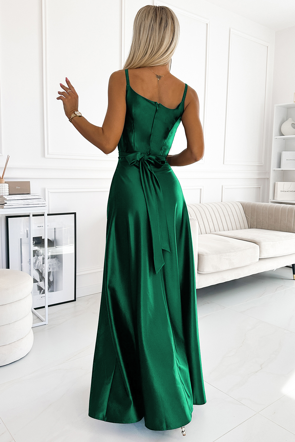 Langes Kleid model 188107 Numoco - Afbeelding 2