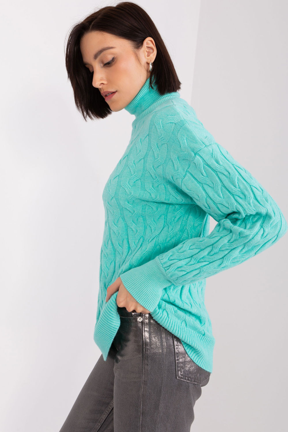 Rollkragenpullover model 188296 AT - Afbeelding 3