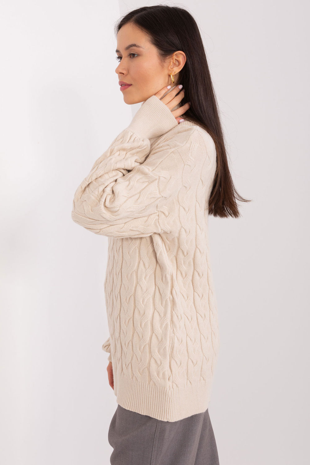 Rollkragenpullover model 188302 AT - Afbeelding 2