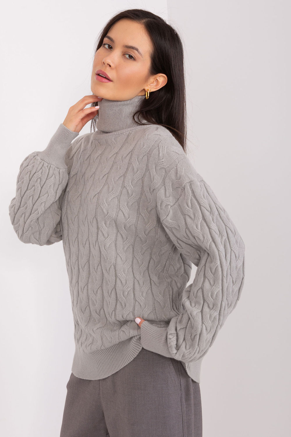 Rollkragenpullover model 188307 AT - Afbeelding 2