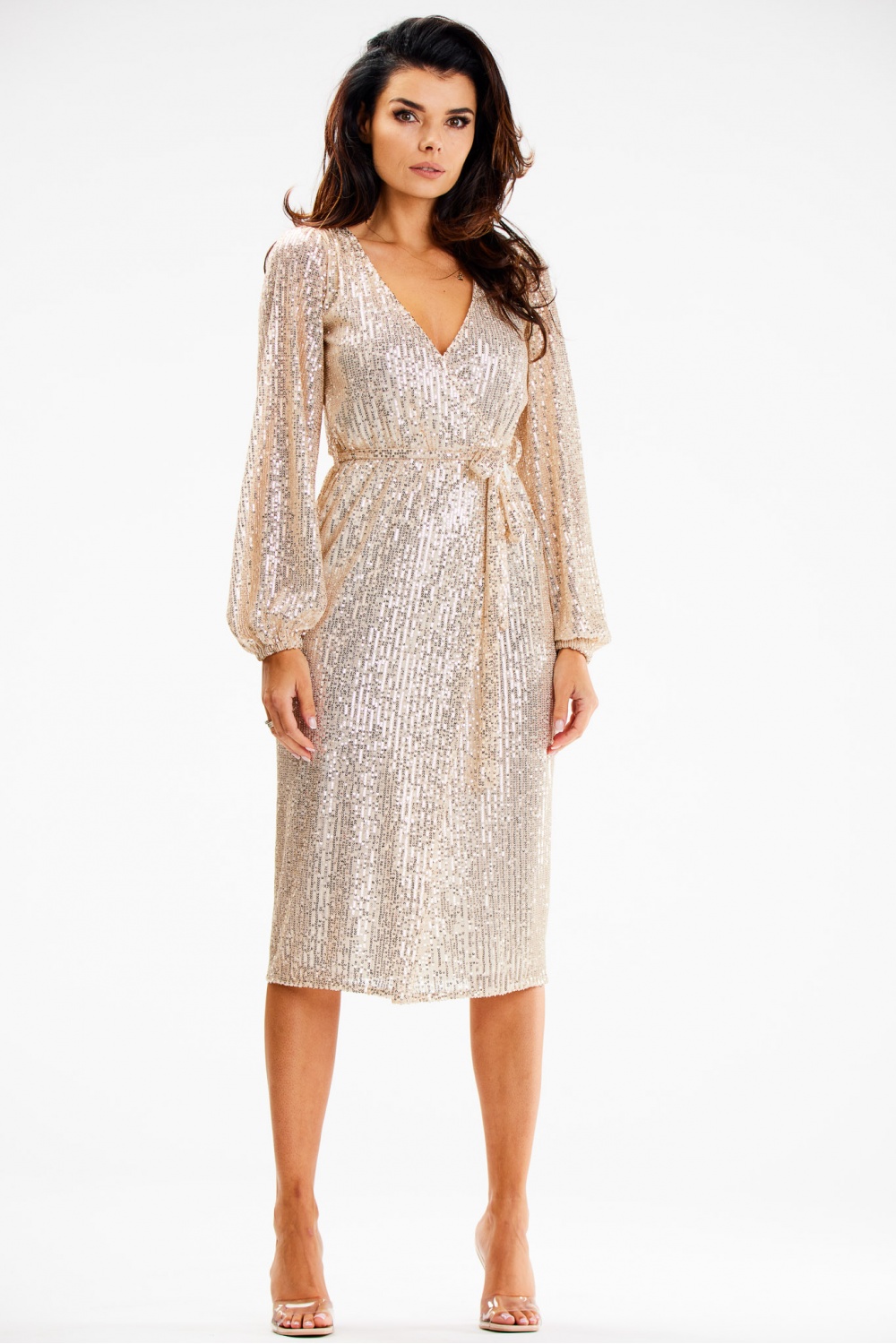 Abendkleid model 189423 awama - Afbeelding 2