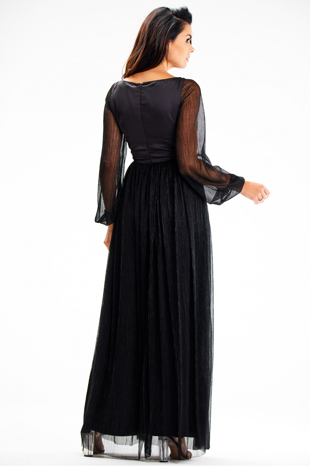 Langes Kleid model 189439 awama - Afbeelding 3