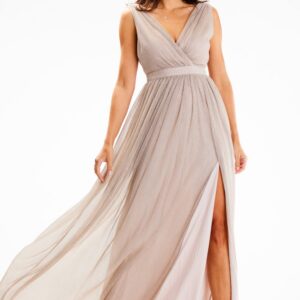 Langes Kleid model 189443 awama