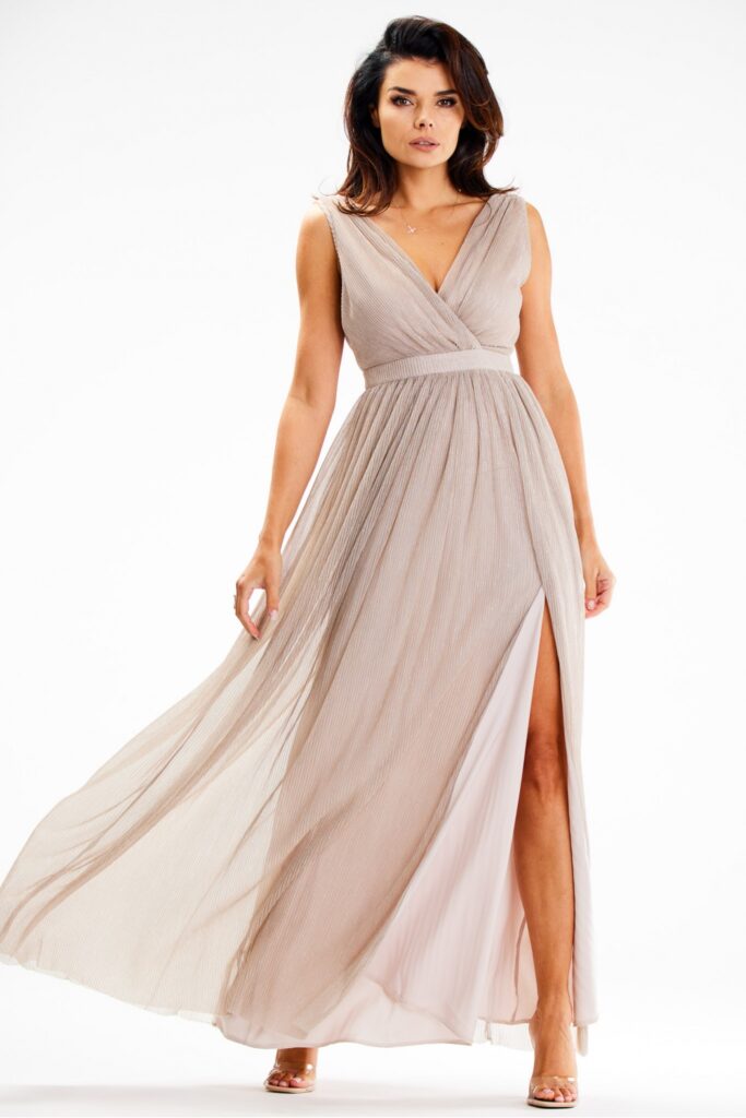 Langes Kleid model 189443 awama
