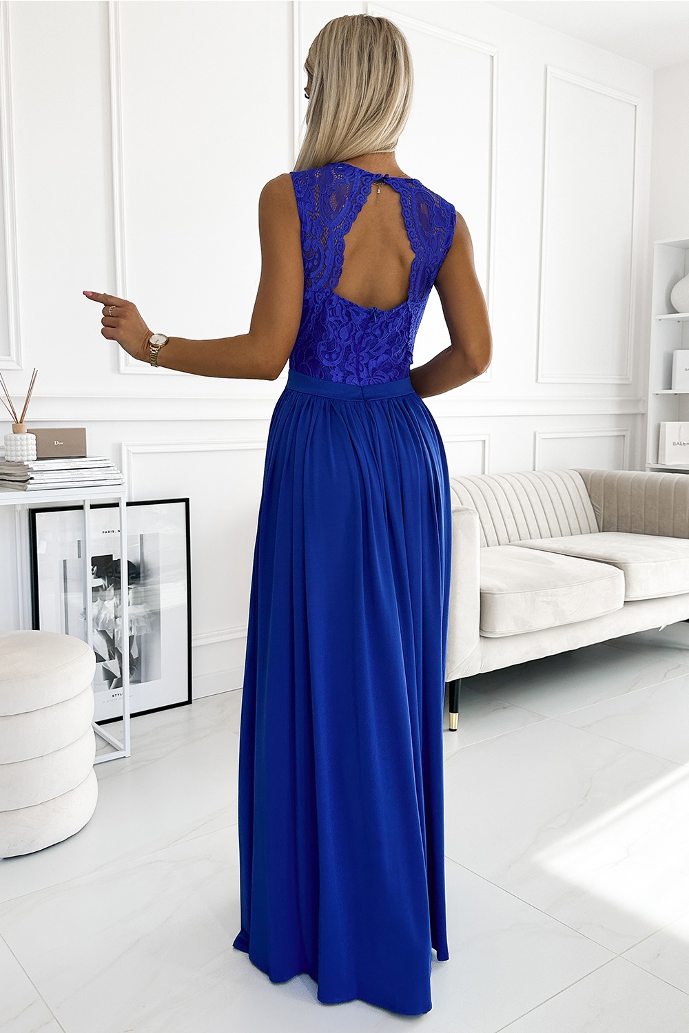 Langes Kleid model 189680 Numoco - Afbeelding 2