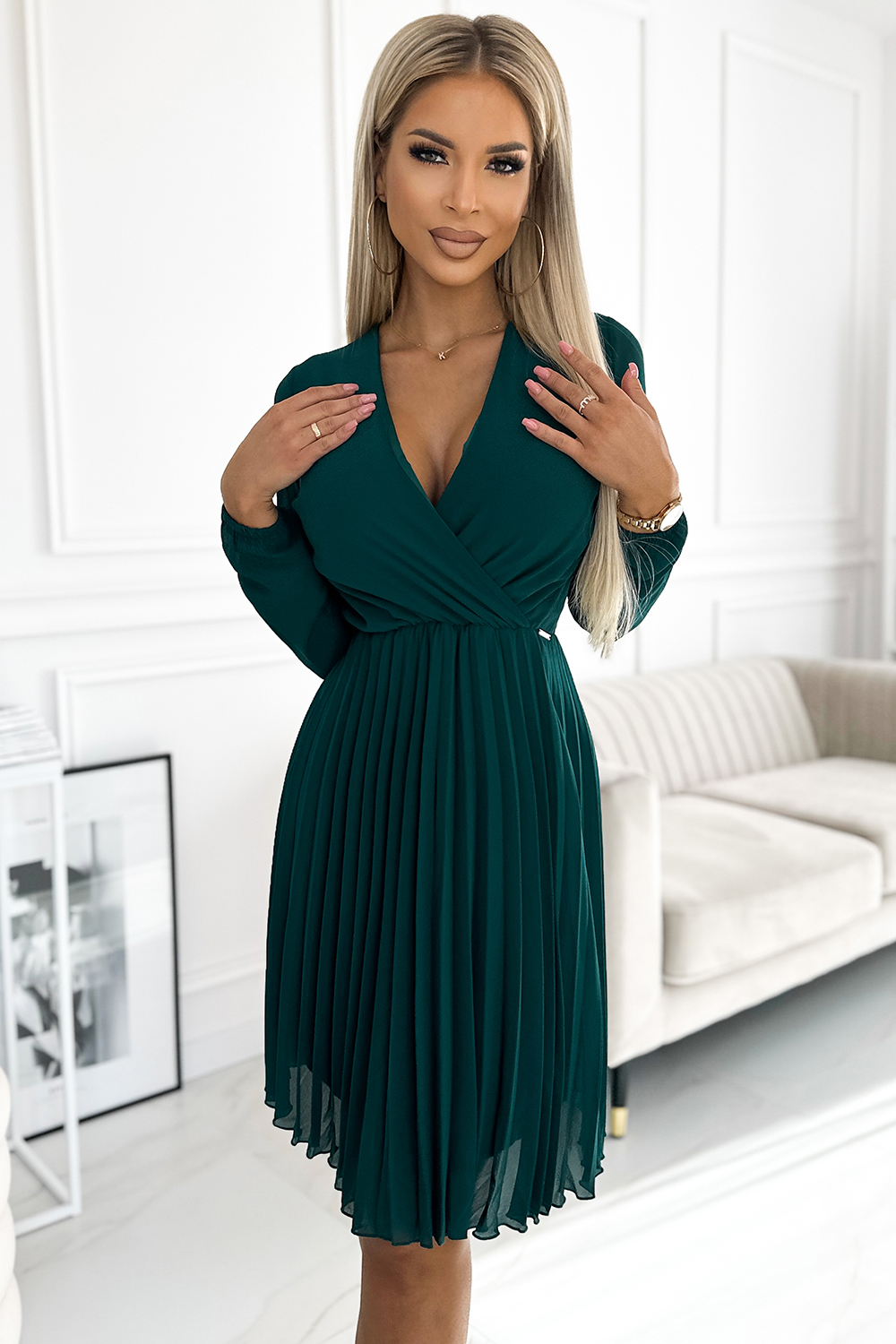 Cocktailkleid model 189681 Numoco - Afbeelding 2