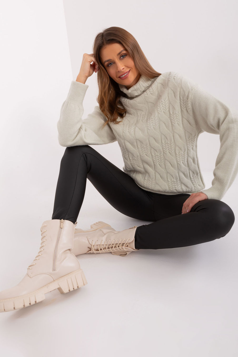 Rollkragenpullover model 189891 AT - Afbeelding 2