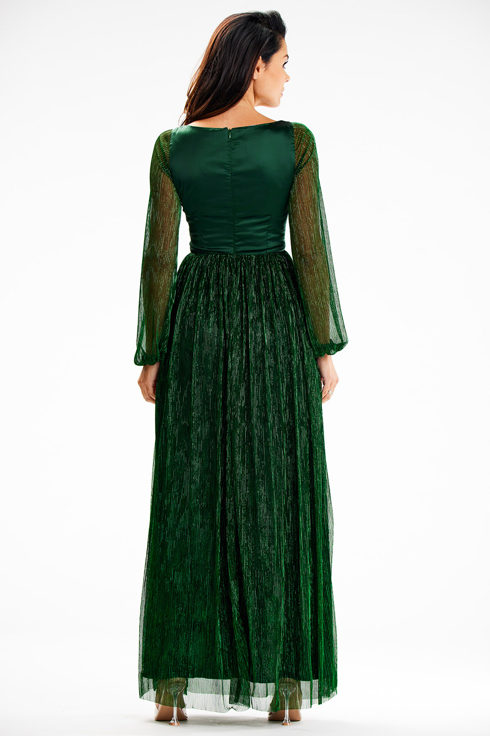 Langes Kleid model 189438 awama - Afbeelding 3