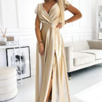 Langes Kleid model 190638 Numoco