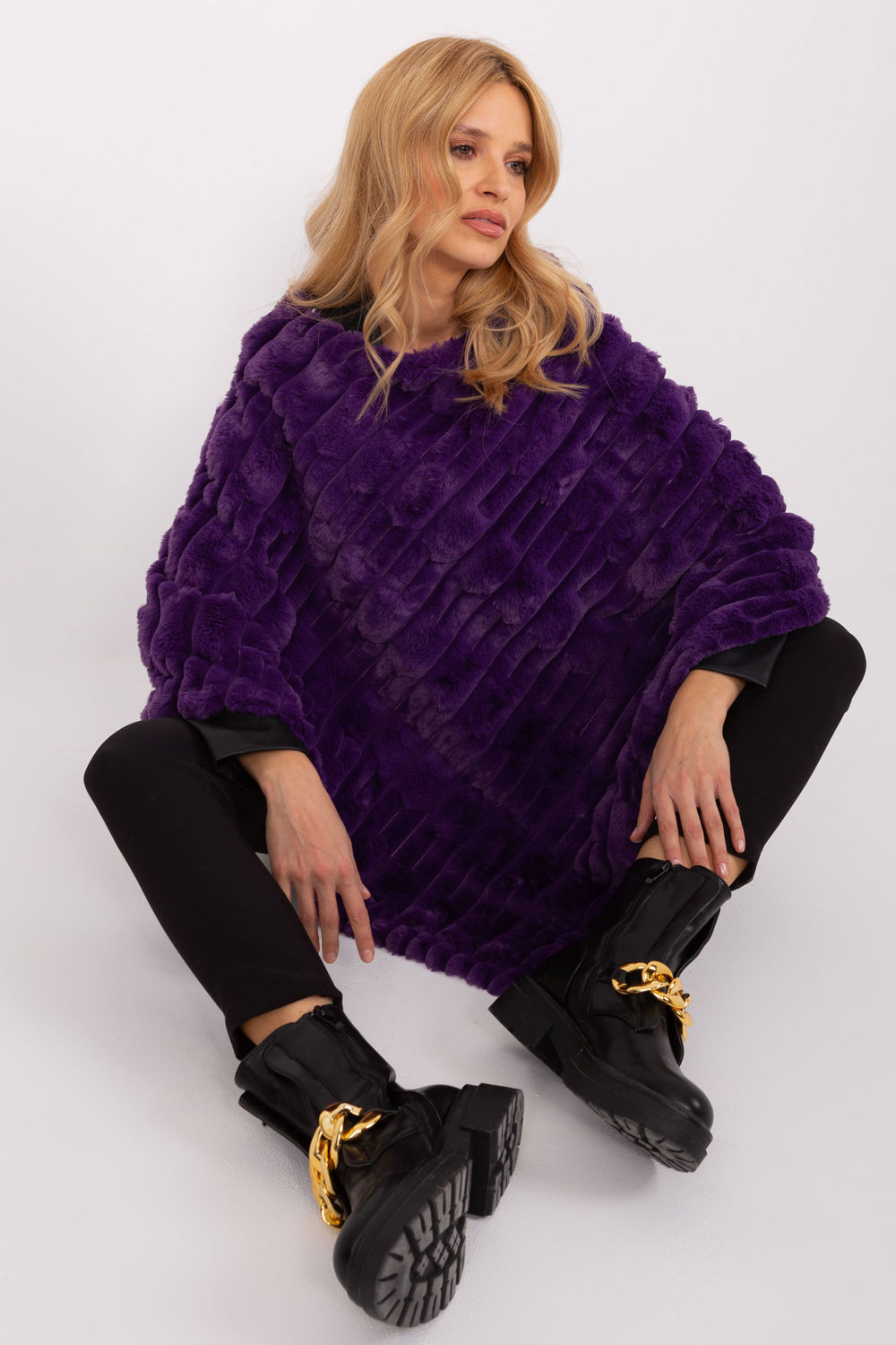 Poncho model 190861 AT - Afbeelding 2