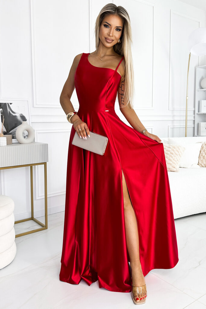 Langes Kleid model 191666 Numoco