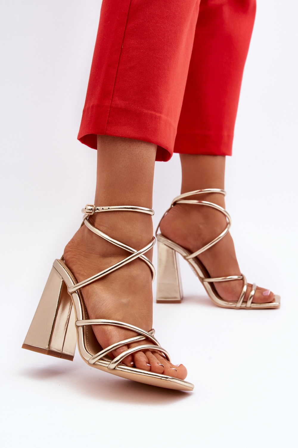 Sandalen mit Absatz model 193938 Step in style - Afbeelding 3