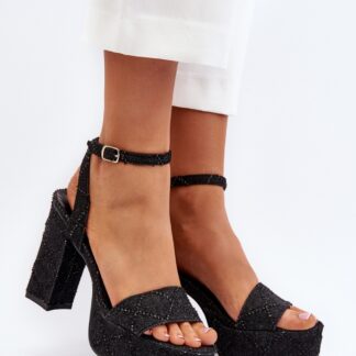 Sandalen mit Absatz model 194142 Step in style