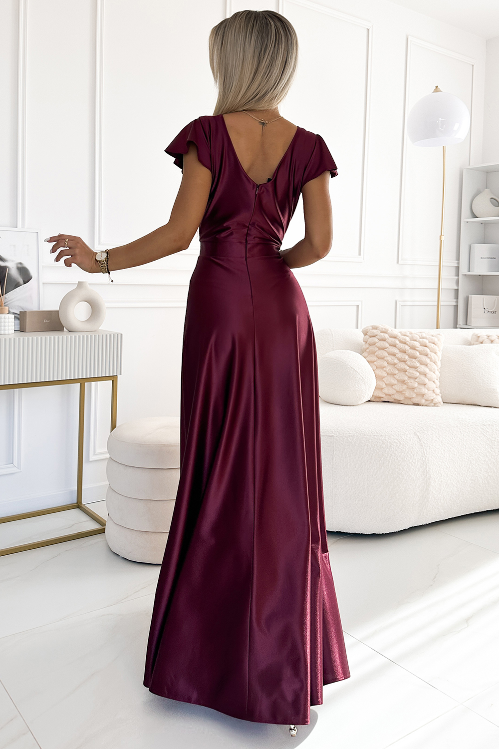 Langes Kleid model 194292 Numoco - Afbeelding 2