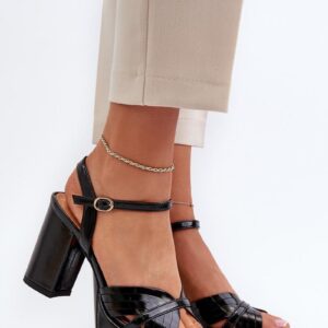 Sandalen mit Absatz model 195543 Step in style