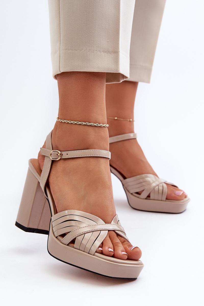 Sandalen mit Absatz model 195544 Step in style - Afbeelding 3