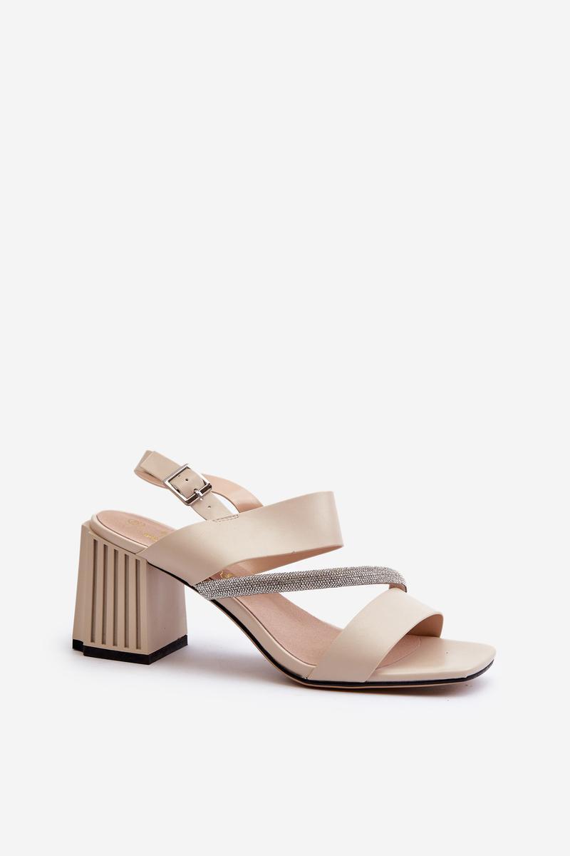 Sandalen mit Absatz model 195551 Step in style - Afbeelding 2