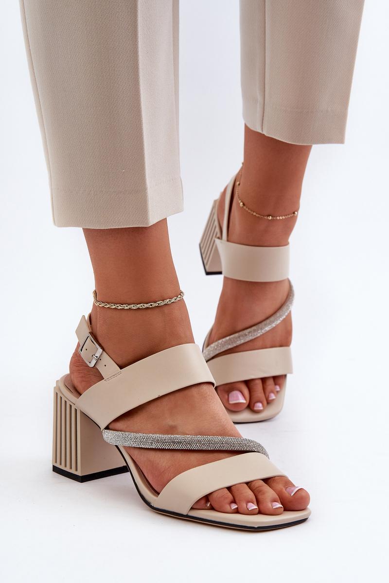 Sandalen mit Absatz model 195551 Step in style - Afbeelding 3
