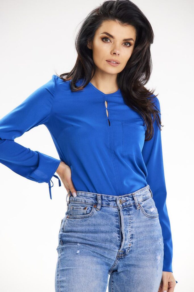 Bluse model 195851 awama