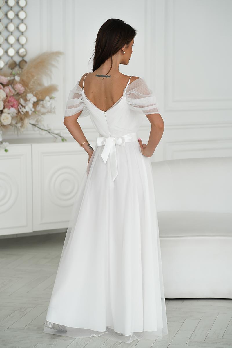 Langes Kleid model 196092 Bicotone - Afbeelding 3