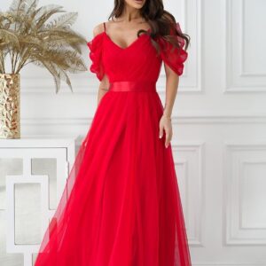 Langes Kleid model 196096 Bicotone