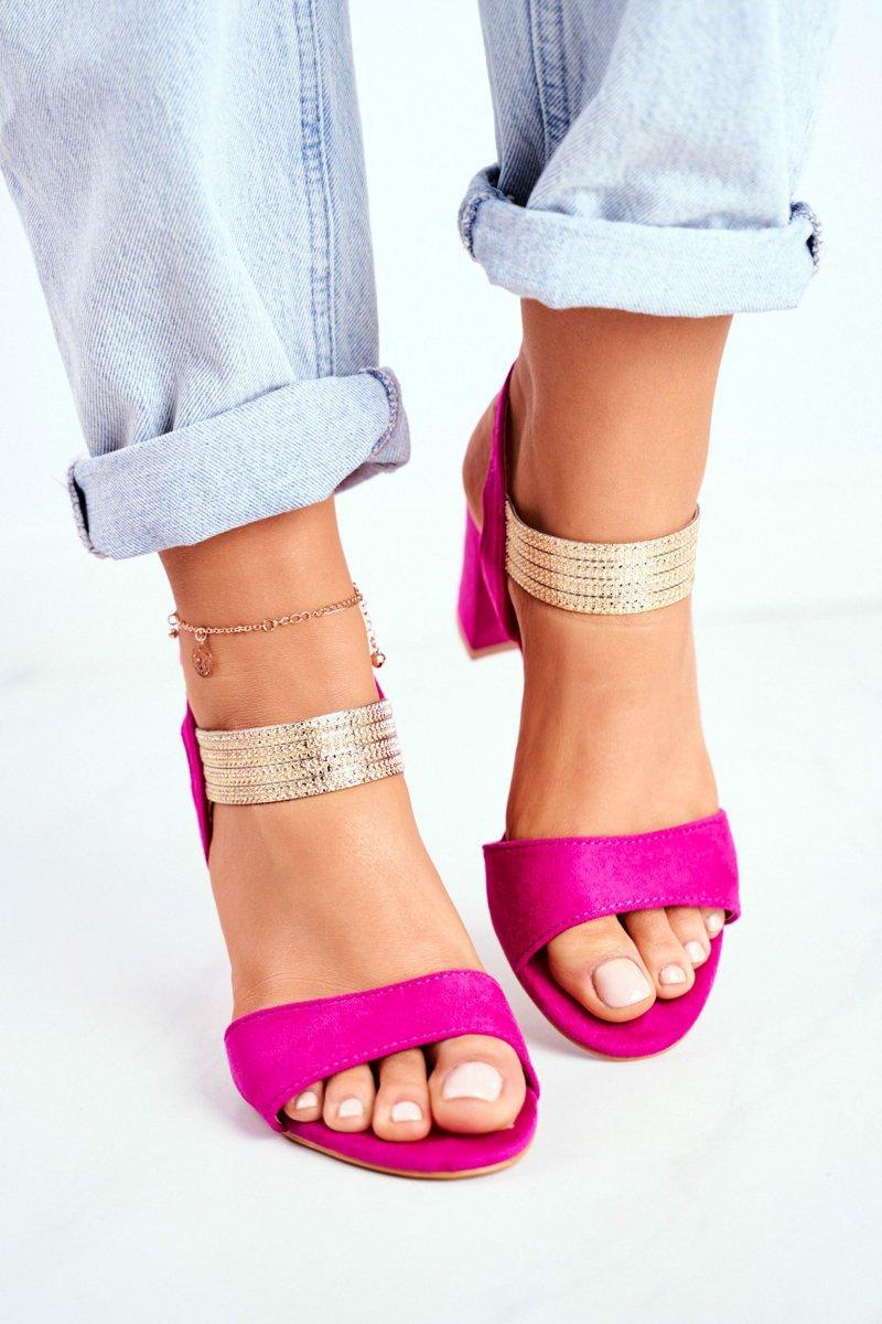 Sandalen mit Absatz model 196324 Step in style - Afbeelding 3