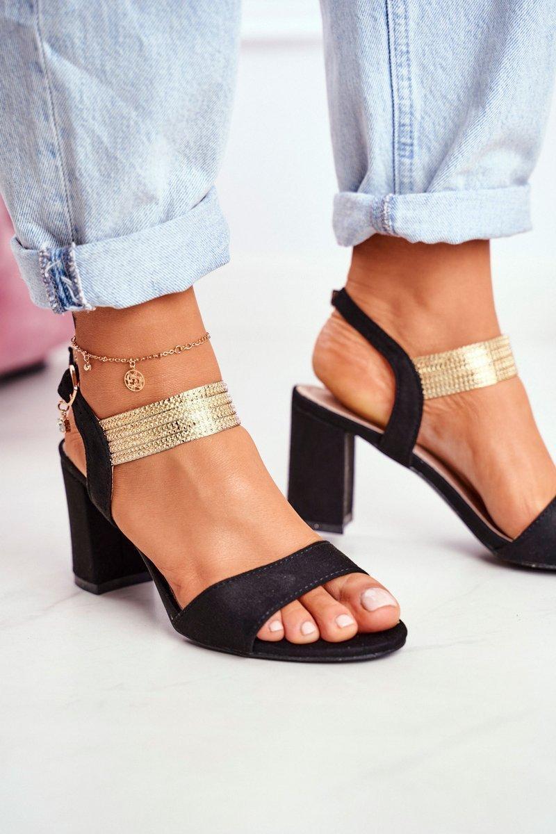 Sandalen mit Absatz model 196325 Step in style - Afbeelding 2