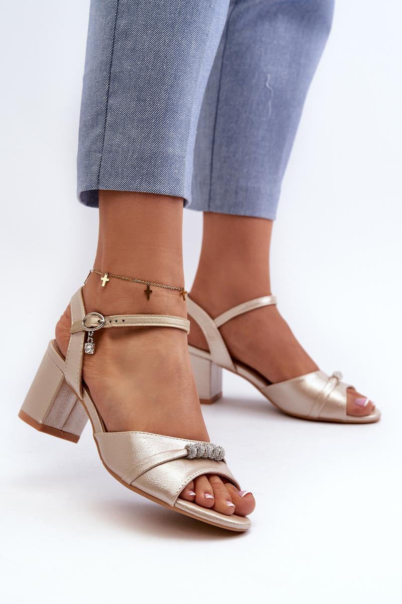 Sandalen mit Absatz model 196331 Step in style - Afbeelding 3