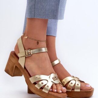 Sandalen mit Absatz model 196334 Step in style