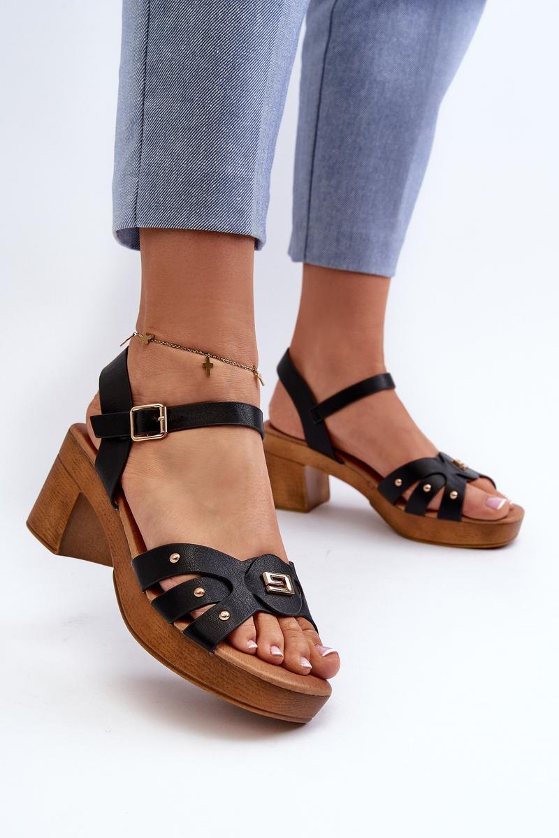 Sandalen mit Absatz model 196335 Step in style - Afbeelding 3