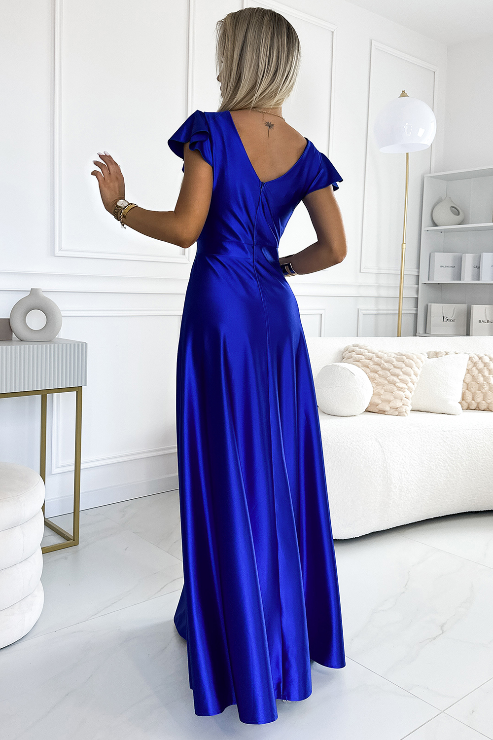 Langes Kleid model 196391 Numoco - Afbeelding 2