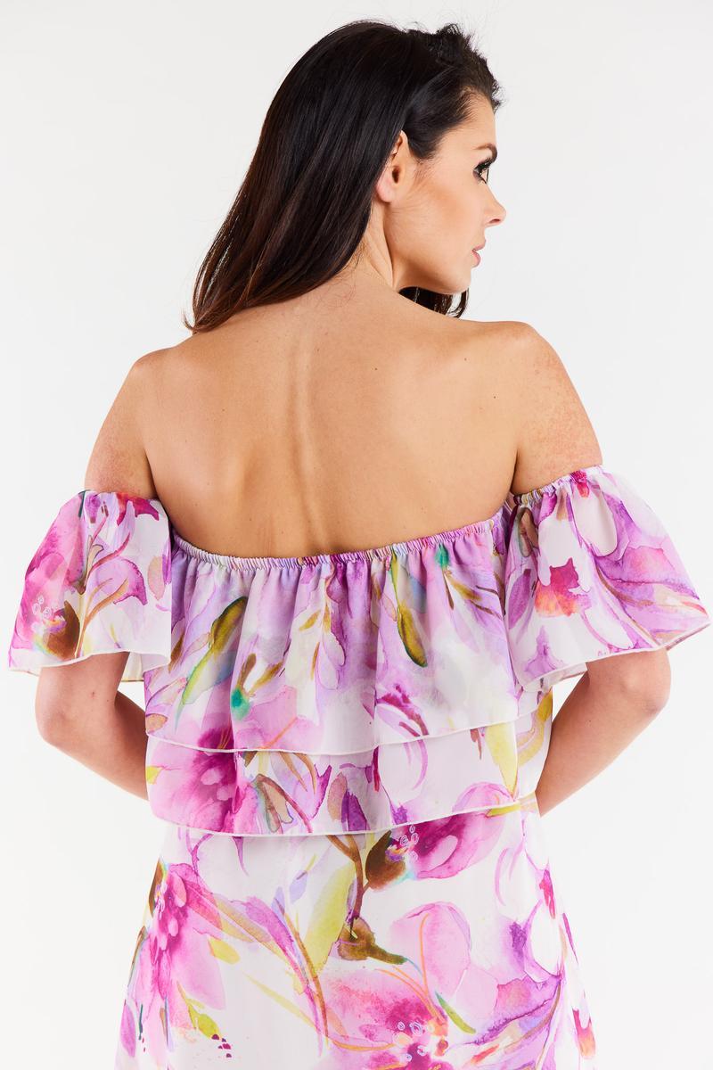Bluse model 196623 awama - Afbeelding 3