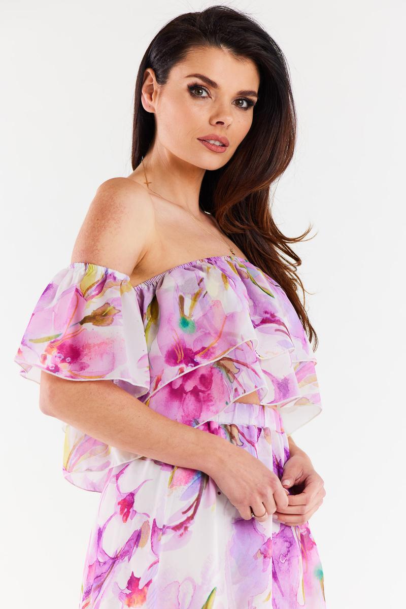 Bluse model 196623 awama - Afbeelding 4