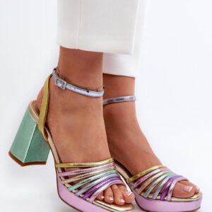 Sandalen mit Absatz model 196965 Step in style