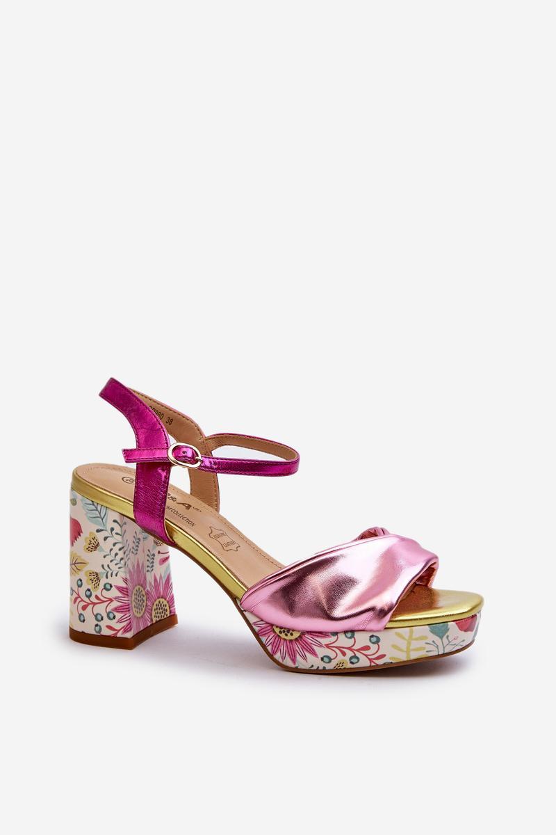 Sandalen mit Absatz model 196971 Step in style - Afbeelding 2