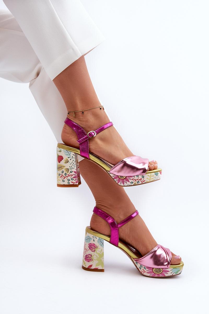 Sandalen mit Absatz model 196971 Step in style - Afbeelding 3
