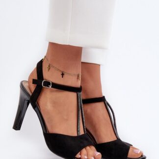 Sandalen mit Absatz model 197092 Step in style