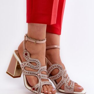 Sandalen mit Absatz model 197173 Step in style