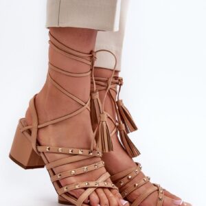 Sandalen mit Absatz model 197582 Step in style