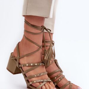 Sandalen mit Absatz model 197585 Step in style