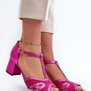 Sandalen mit Absatz model 197700 Step in style