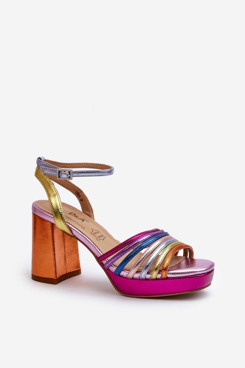 Sandalen mit Absatz model 198139 Step in style - Afbeelding 2