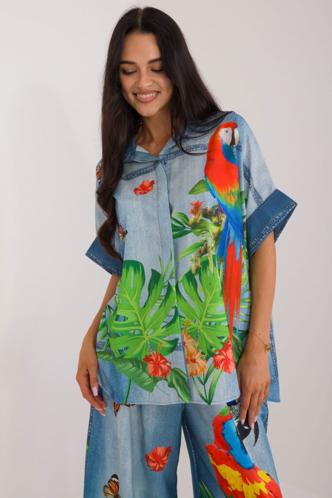 Kurzarm Hemd model 198371 Italy Moda