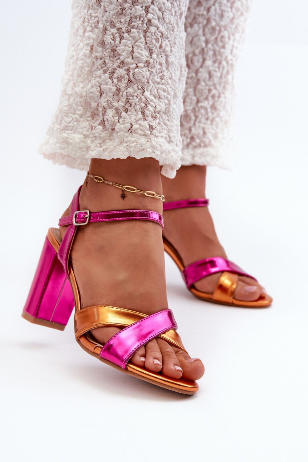 Sandalen mit Absatz model 198680 Step in style - Afbeelding 3