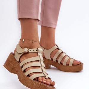Sandalen mit Absatz model 198810 Step in style