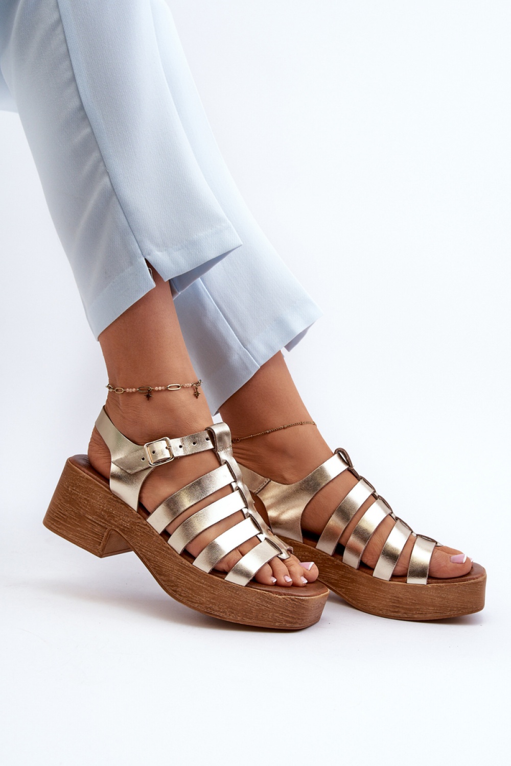 Sandalen mit Absatz model 198812 Step in style - Afbeelding 2