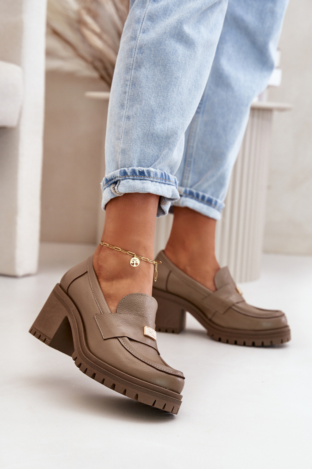 Schuhe mit Absatz model 199314 Step in style