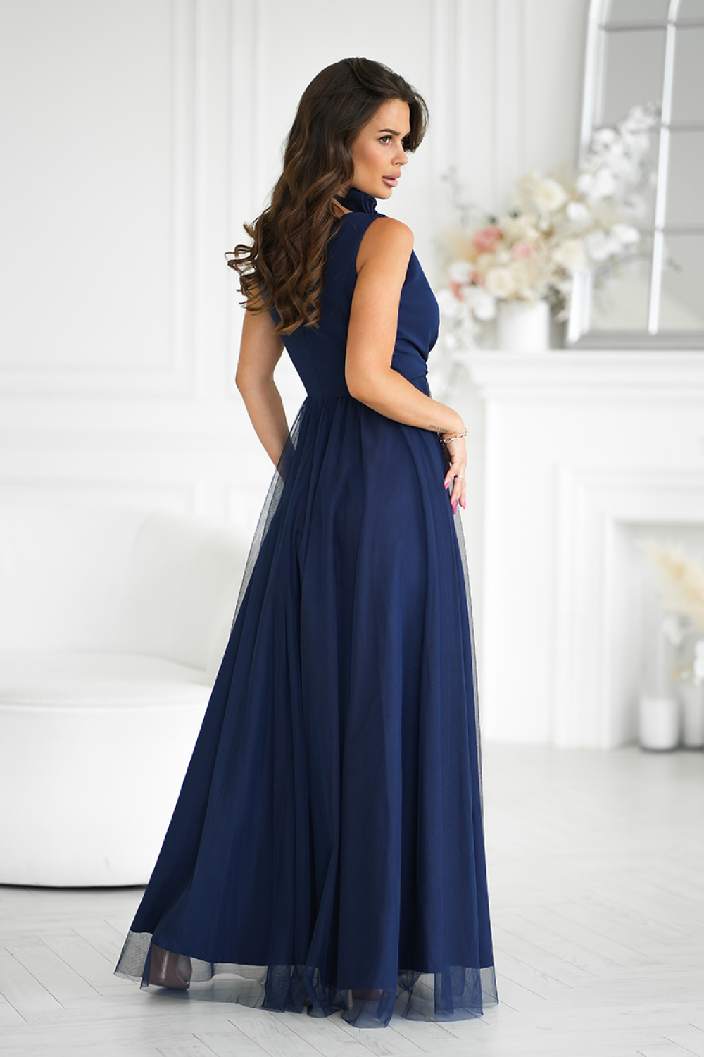 Langes Kleid model 199330 Bicotone - Afbeelding 3
