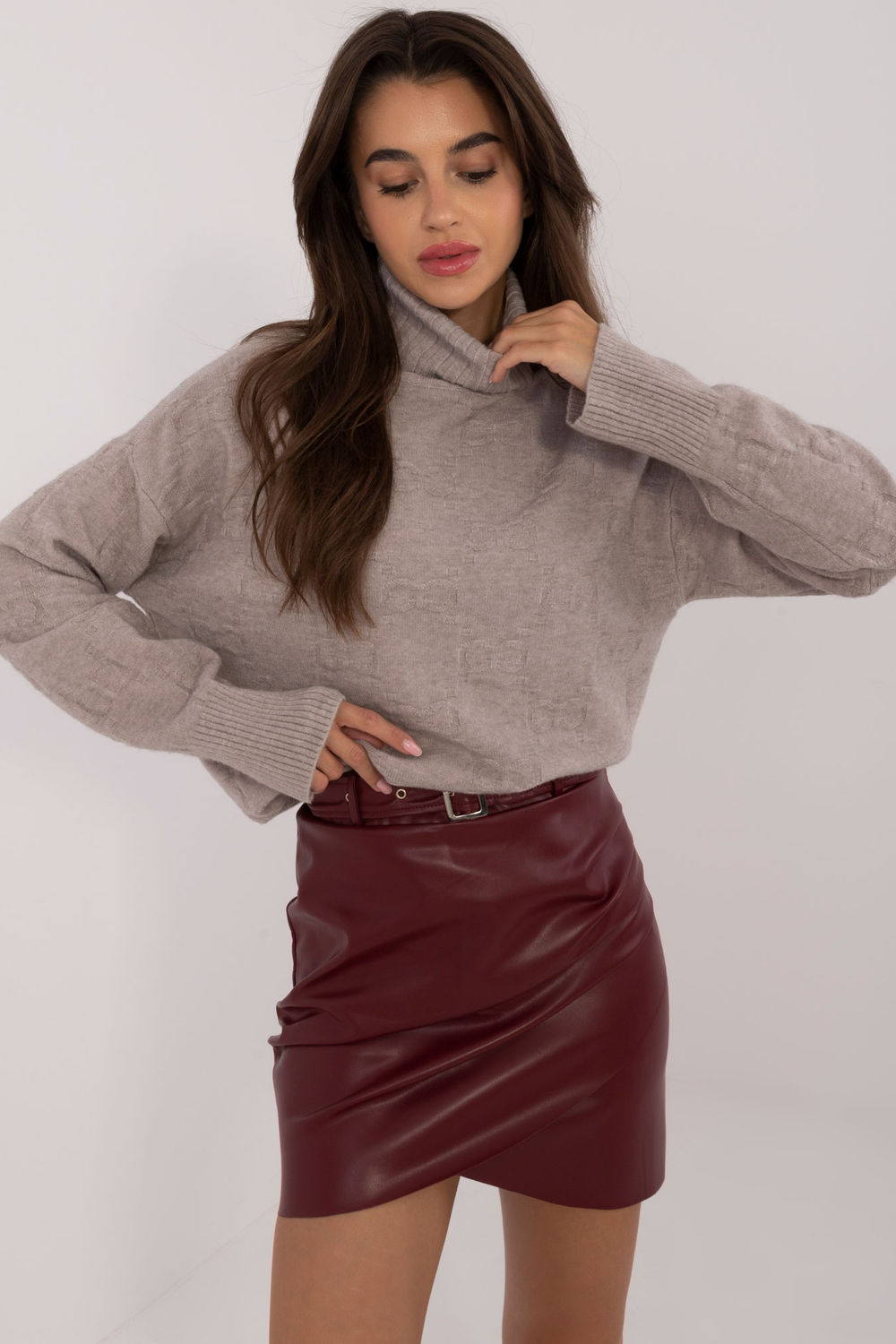 Rollkragenpullover model 199635 AT